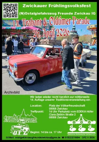 Event: 14. Trabant &amp; Oldtimer Parade 26.04.2026